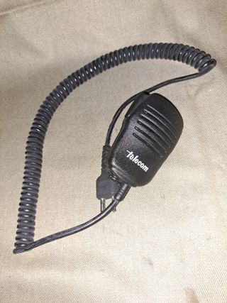 MICRÓFONO ALTAVOZ TELECOM PARA EMISORA DE RADIO
