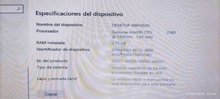 Ordenador , pantalla , teclado y raton