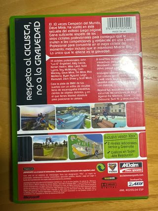 Dave mirra freestyle bmx 2 xbox