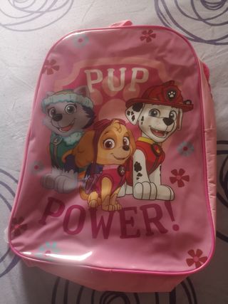 MOCHILA ESCOLAR NIÑA(PATRULLA CANINA) 