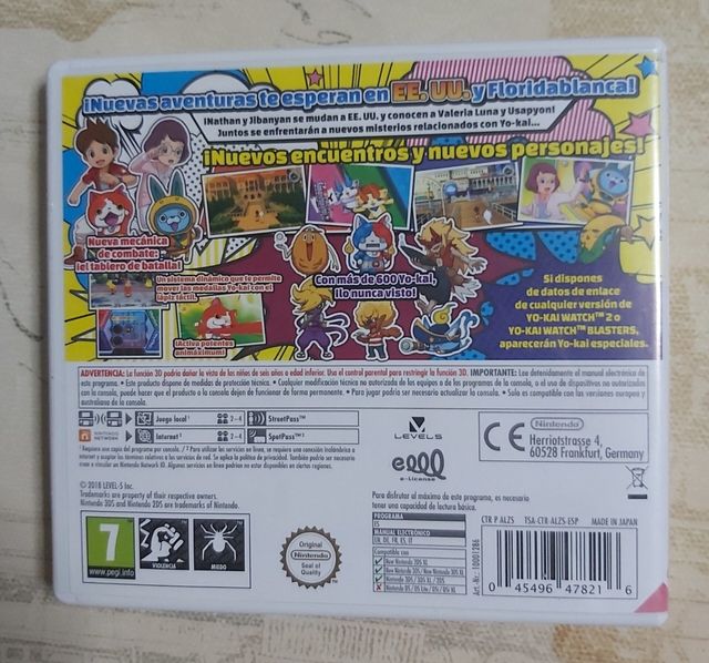 YoKai Watch 3 Nintendo 3DS de segunda mano por 60 EUR en MiamiPlatja