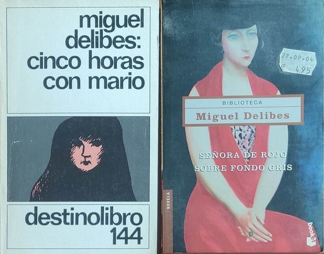 2 libros de Miguel Delibes