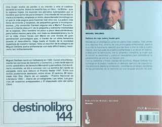 2 libros de Miguel Delibes