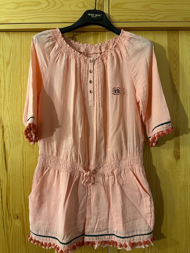 Mono rosa algodon muy cómodo