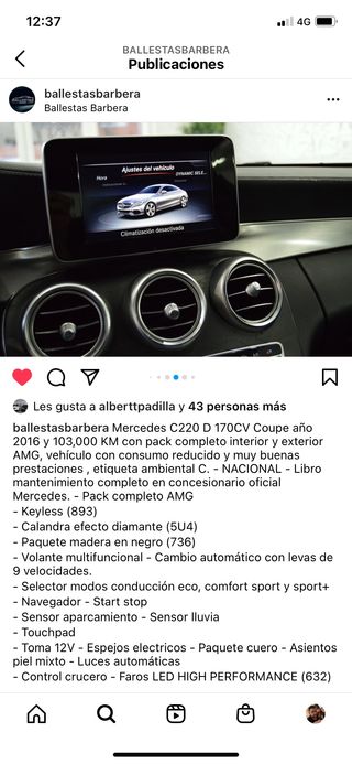 Mercedes-Benz Clase C 2016