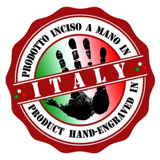 CALICE CON INIZIALI A T LOGO YAMAHA INCISI A MANO