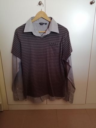 Lote de 3 polos manga larga