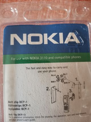 Clip da cintura originale Nokia per 3110
