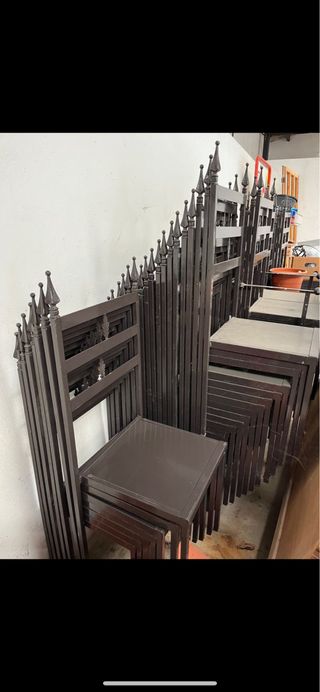 Sillas de forja