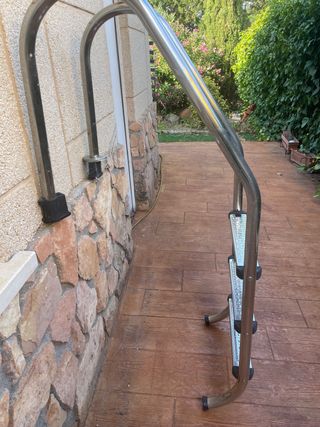 ESCALERA PISCINA ACERO INOXIDABLE