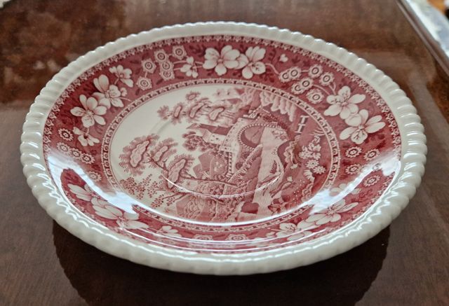 4 Platos de Porcelana Inglesa