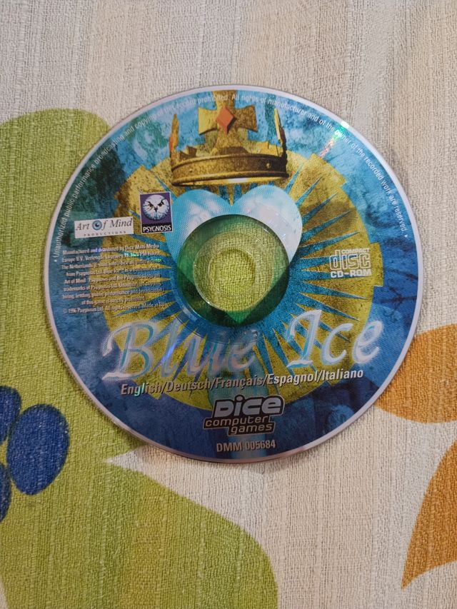 Juego PC Blue ice - Muy raro- Único 1996