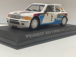 PEUGEOT 205 TURBO 16. escala 1/43