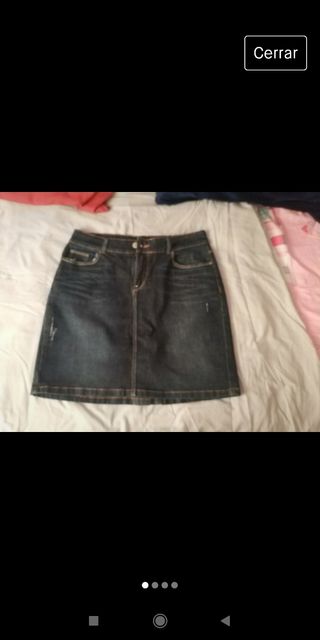 Falda vaquera
