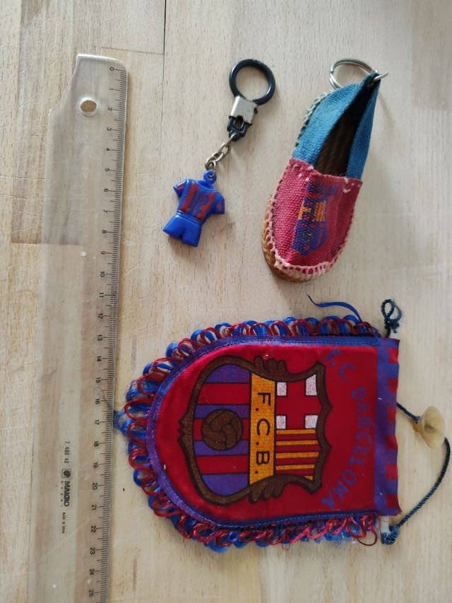 Llaveros vintage F. C.  Barcelona 