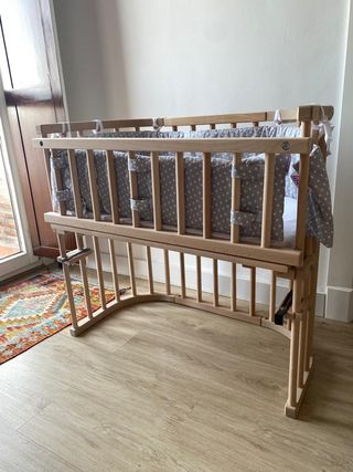 Copriletto Babybay con materasso e accessori