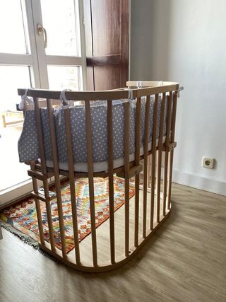 Copriletto Babybay con materasso e accessori