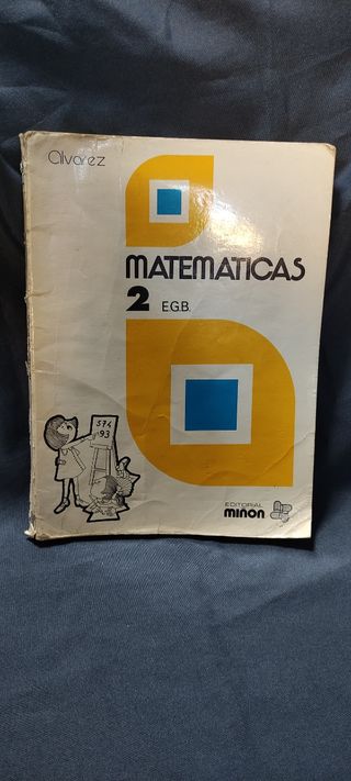 Libro de matemáticas 2 EGB Alvarez Minon