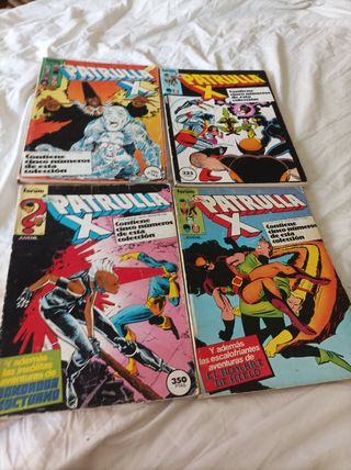 Lote de retapados del volumen 1 de la patrulla x