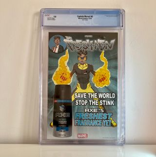 💥 Comic Captain Marvel #8 👉 CGC 9.8