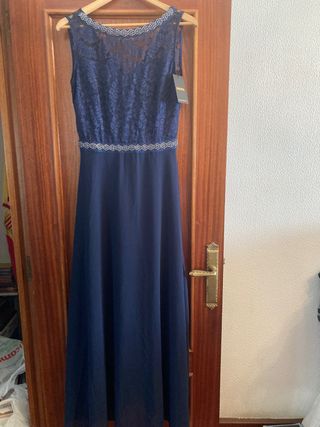VESTIDO LARGO DE FIESTA PARA EL VERANO. NUEVO
