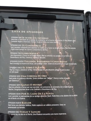 JUEGO DE TRONOS 4K UHD PRIMERA TEMPORADA