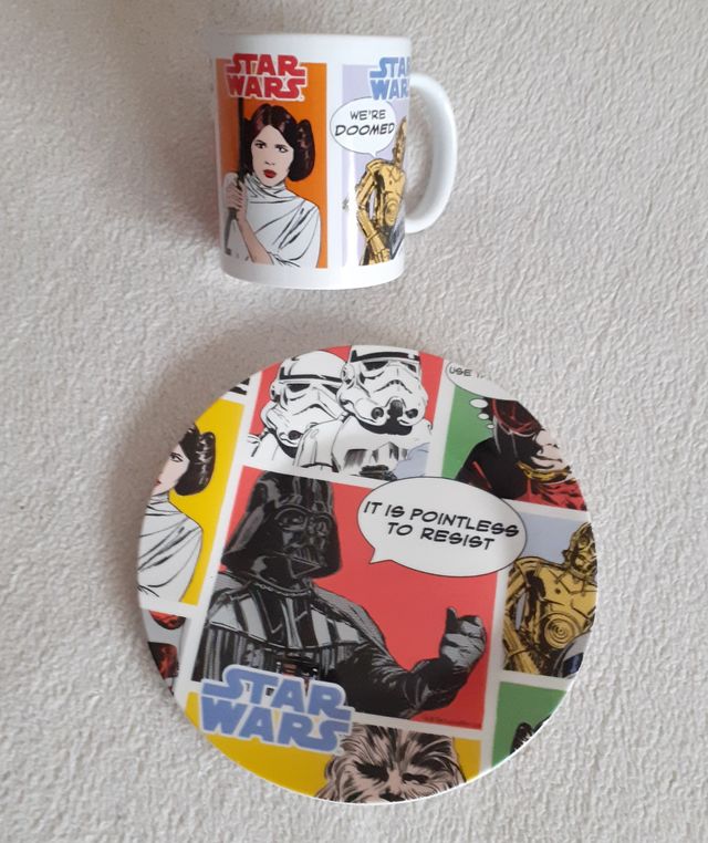 Star Wars lote (Darth Vader, Yoda, Mandalorian)