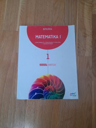 Libro mate 1 bachillerato