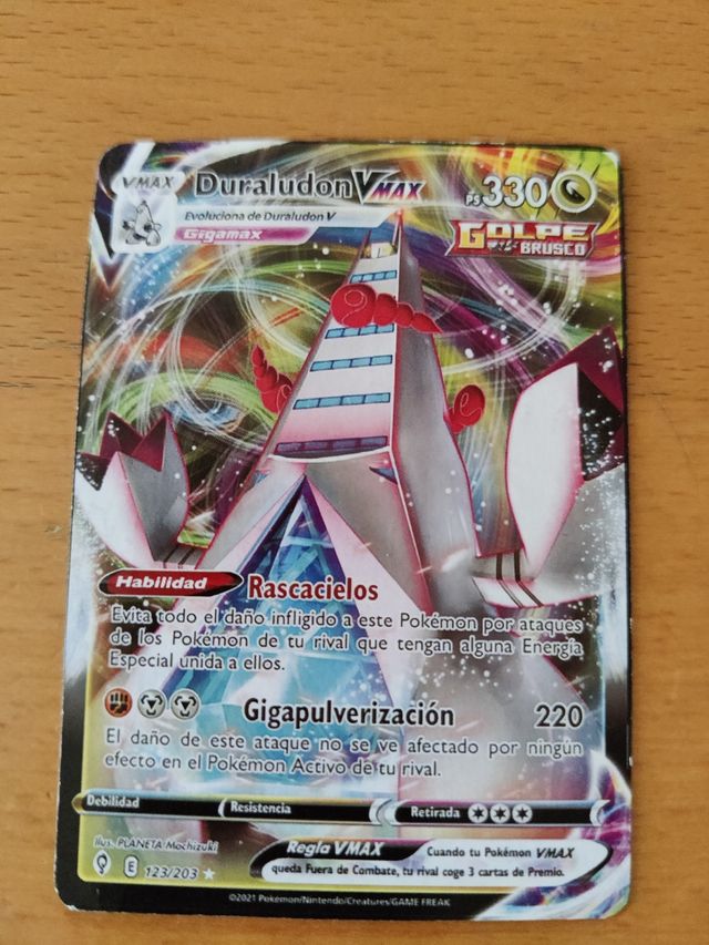 Carta Pokémon: Duraludon V MAX