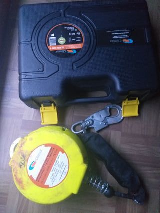 Anticaídas retráctil Climax cable acero 10m