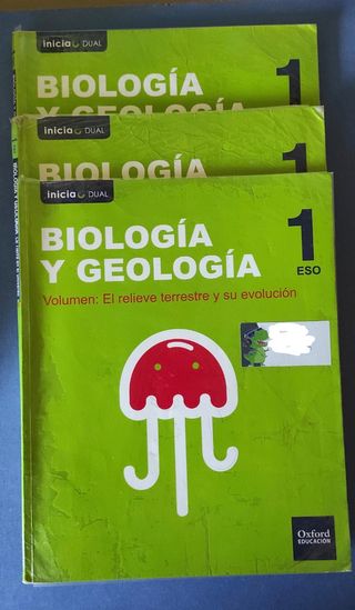 Libro Biología y Geología vol. I,II,III