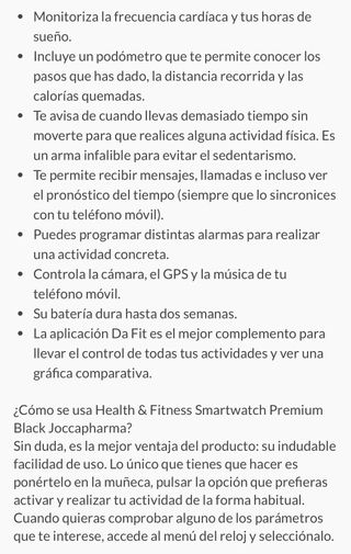 Smartwatch nero