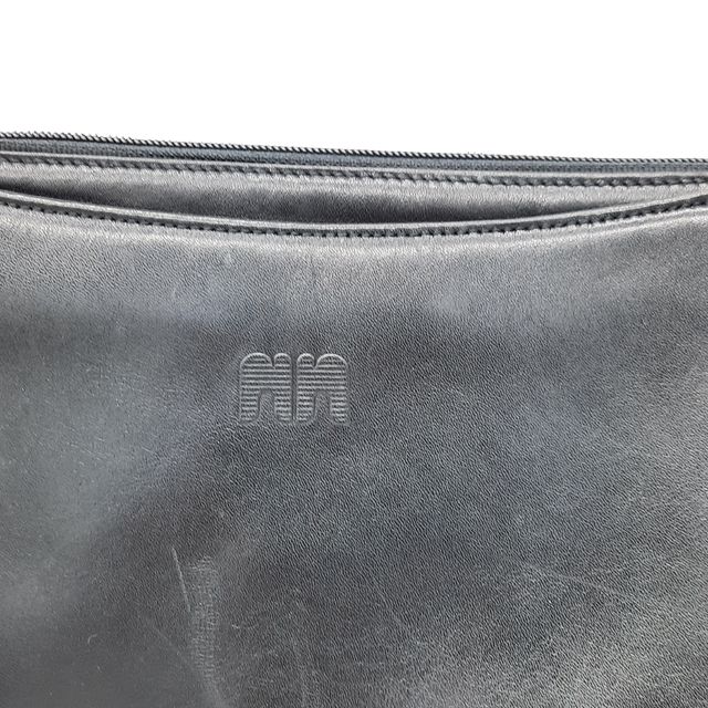 Bolso de piel negro, casual