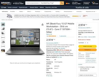Workstation portatile HP ZBook Fury 15 G7