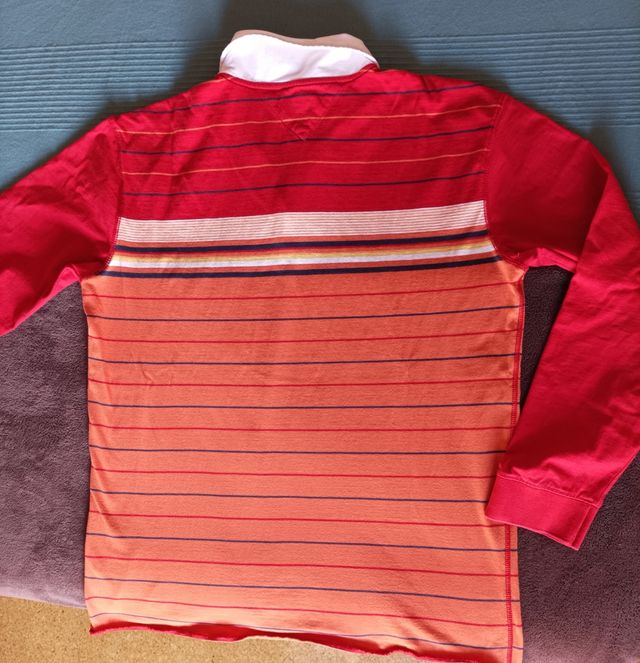 Polo Tommy Hilfiger manga larga