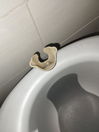 Bañera para bebe  con patas plegables