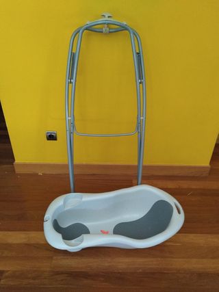Bañera para bebe  con patas plegables