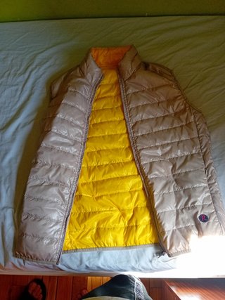 Chaleco Amarillo y Gris  Nuevo