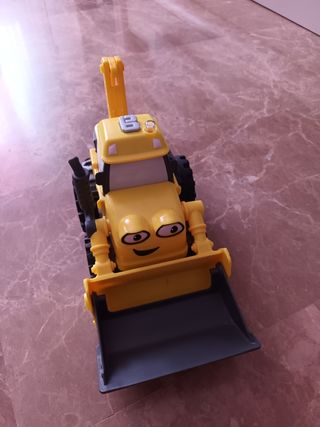 Coche Excavadora Parlanchina Bob Constructor