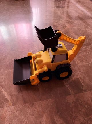 Coche Excavadora Parlanchina Bob Constructor