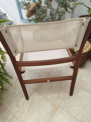 Sillón estilo colonial.