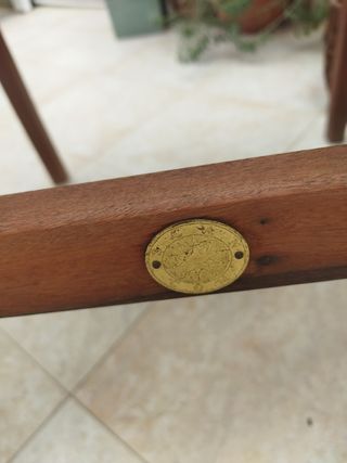 Sillón estilo colonial.