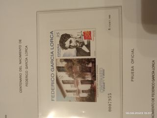 Sellos 13 años completos con algunas pruebas lujo.