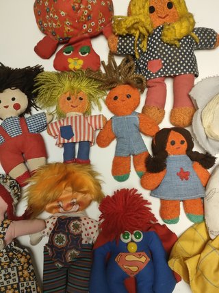 SUPER COLLEZIONE DI BAMBOLE DI PEZZO ANTICHE