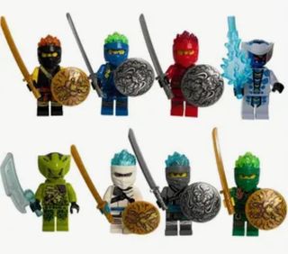 Ninja ninjago lego compatible nuevo