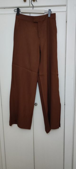 Pantalón vestir marron