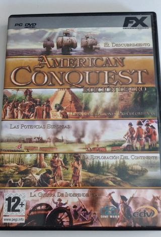 lote 2 cd rom: American Conquest, Patrician III