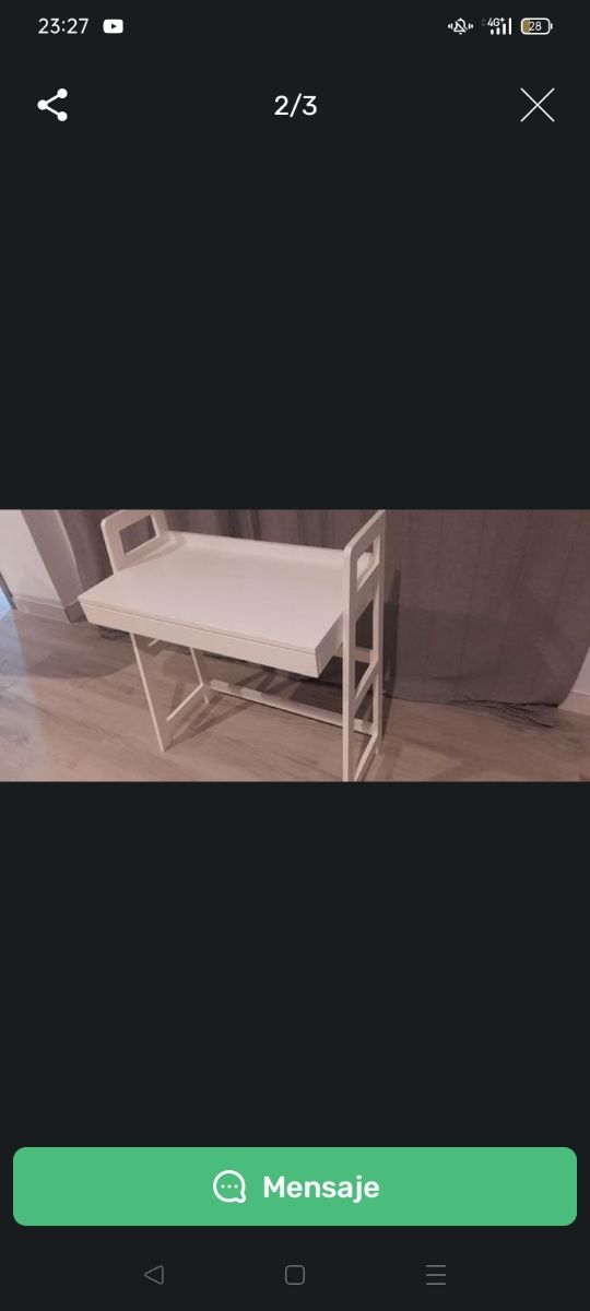 Escritorio/aparador a estrenar.