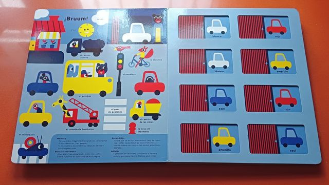 Libro mi primer memory. Los colores. Edit. combel