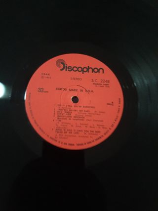 Vinilo Exitos Made in USA